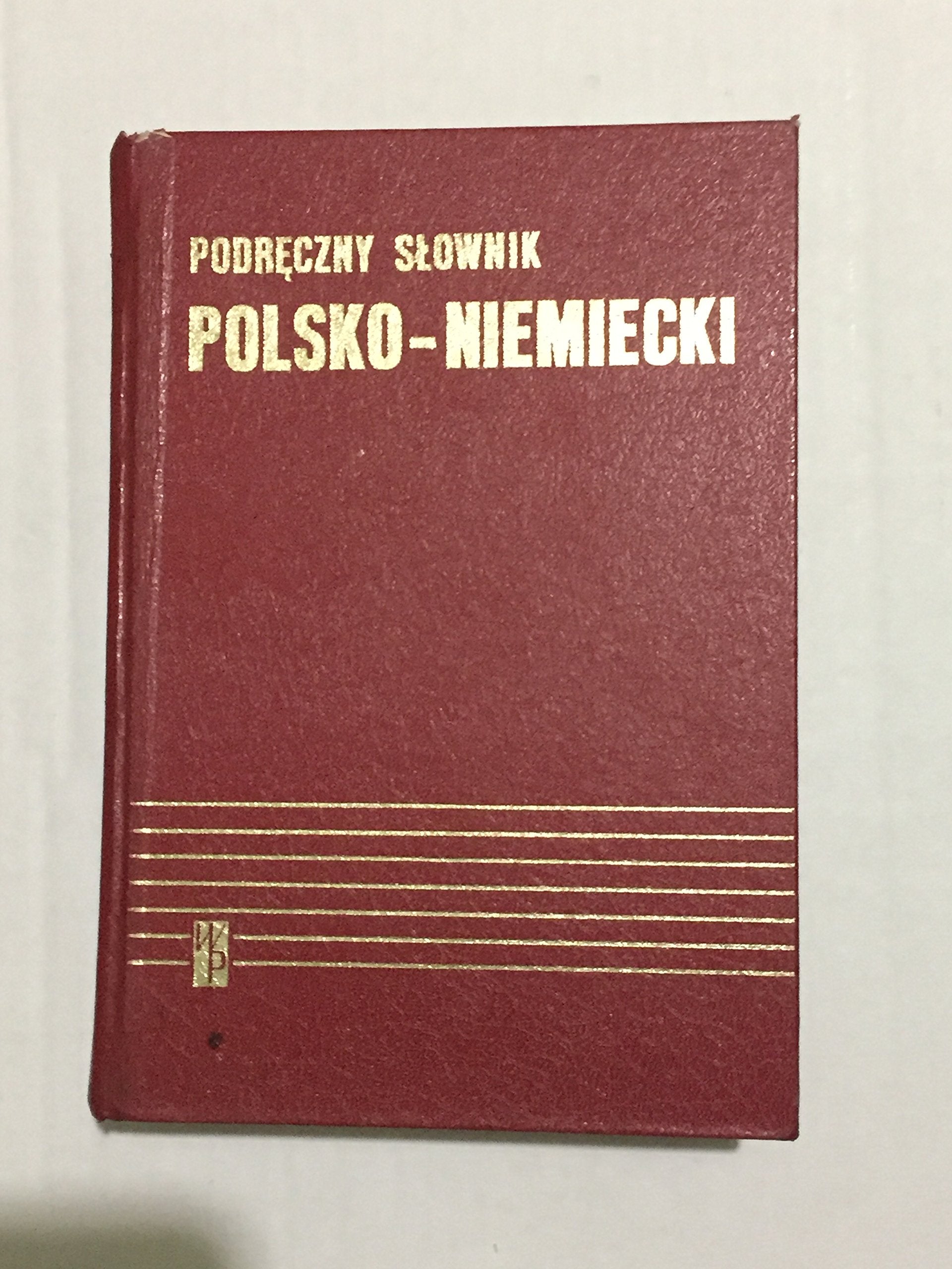 Podreczny slownik polsko-niemiecki (Polish Edition) Books