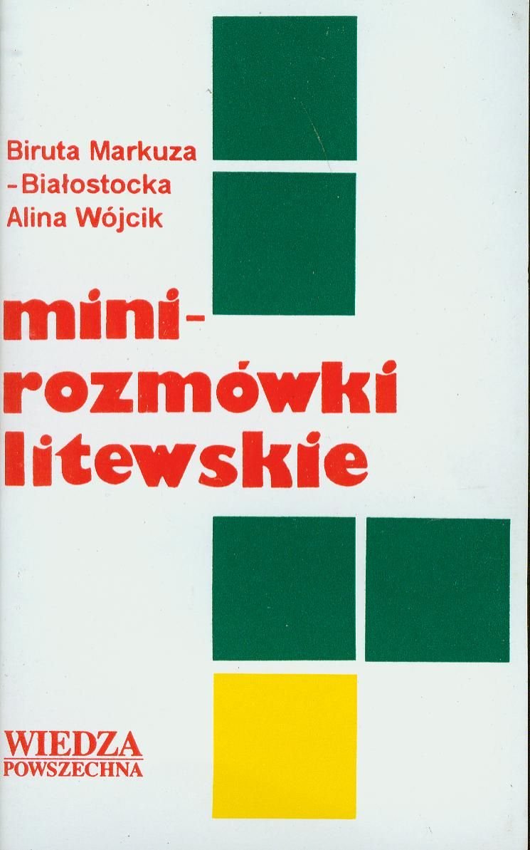 Minirozmówki litewskie + kaseta Books