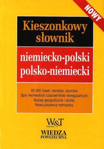 Kieszonkowy slownik niemiecko-polski polsko-niemiecki Books