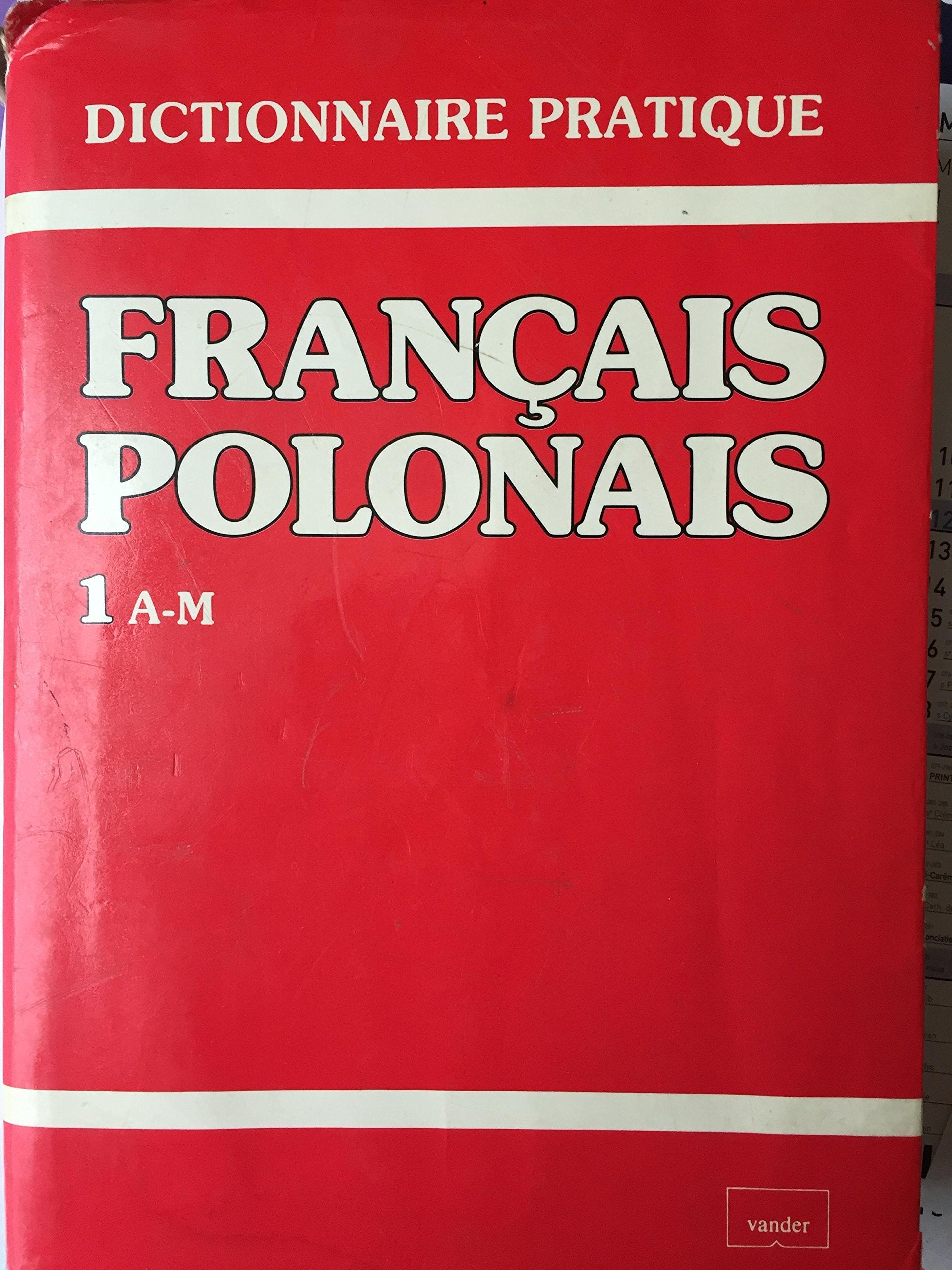 DICT PRATIQ POLON FRANC KUPISZ KIEL book