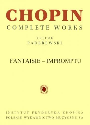 Fantasie-Impromptu In C sharp minor Op. 66, CWS. Solo de Piano. book