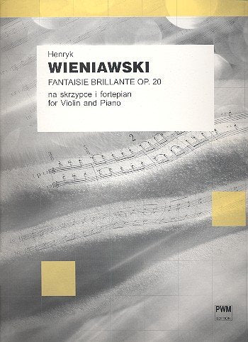 Fantasia Brillante Su Tema Di Gounod Op 20. Violine mit Begleitung. Sheet Music