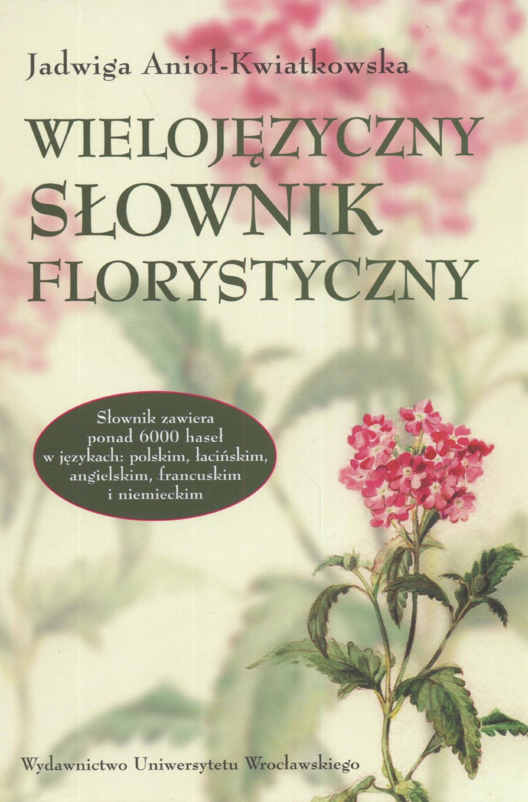 Wielojezyczny slownik florystyczny Books