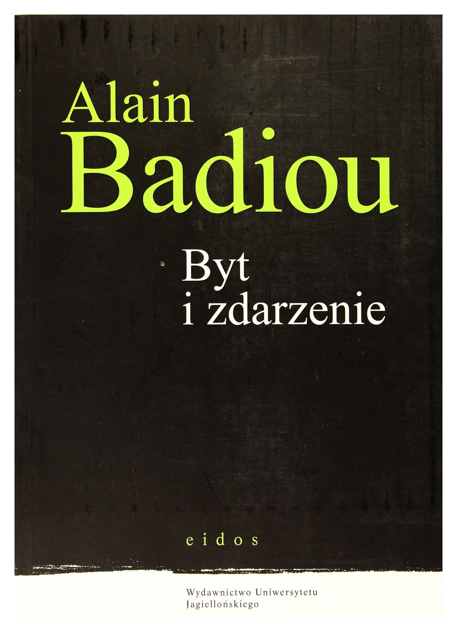 Byt i zdarzenie Books