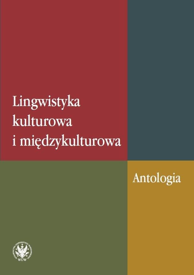 Lingwistyka kulturowa i miedzykulturowa Antologia Social Sciences