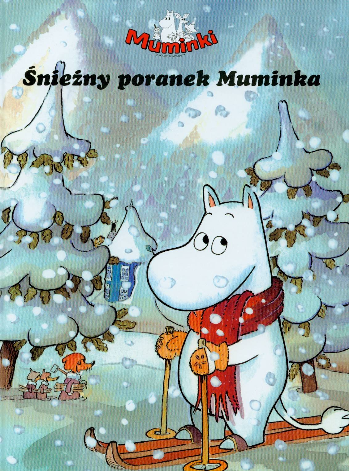 Muminki Sniezny poranek Muminka book