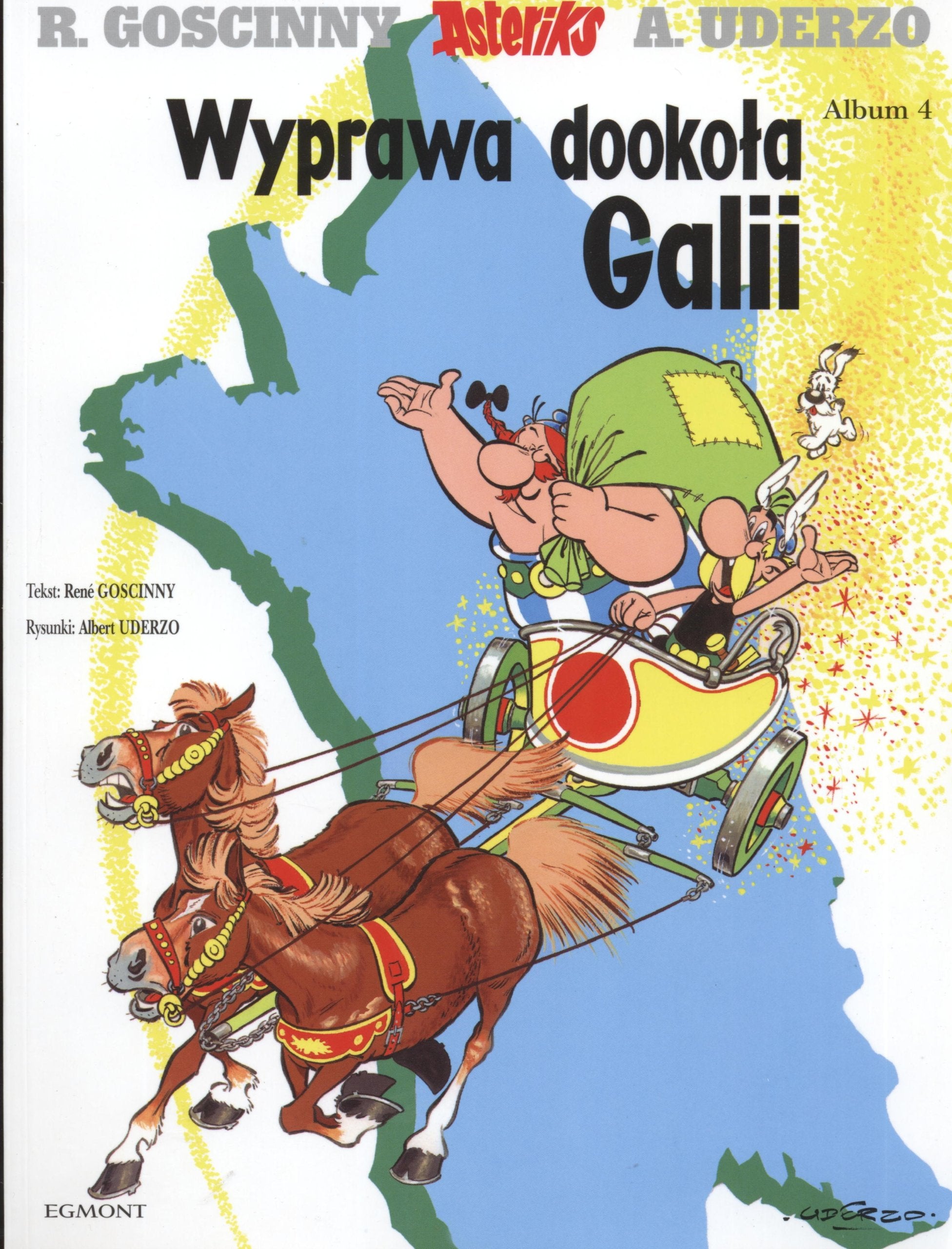 Asteriks Wyprawa dookola Galii album 4 Books