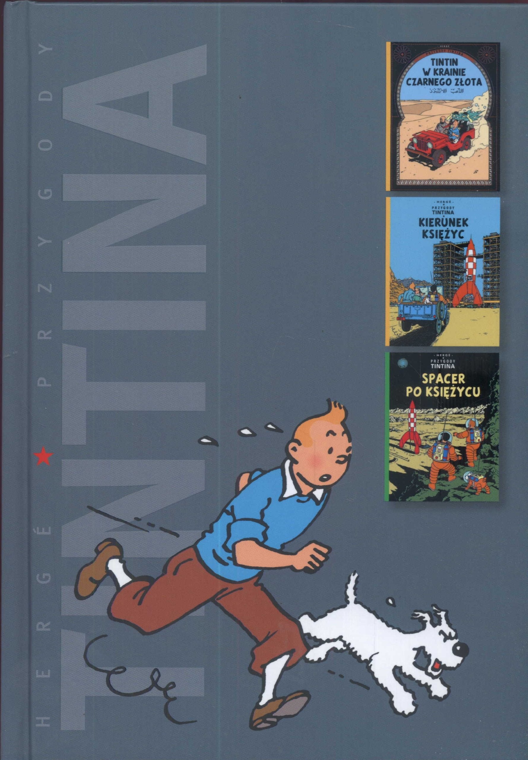 Przygody Tintina Tintin w krainie czarnego zlota Books