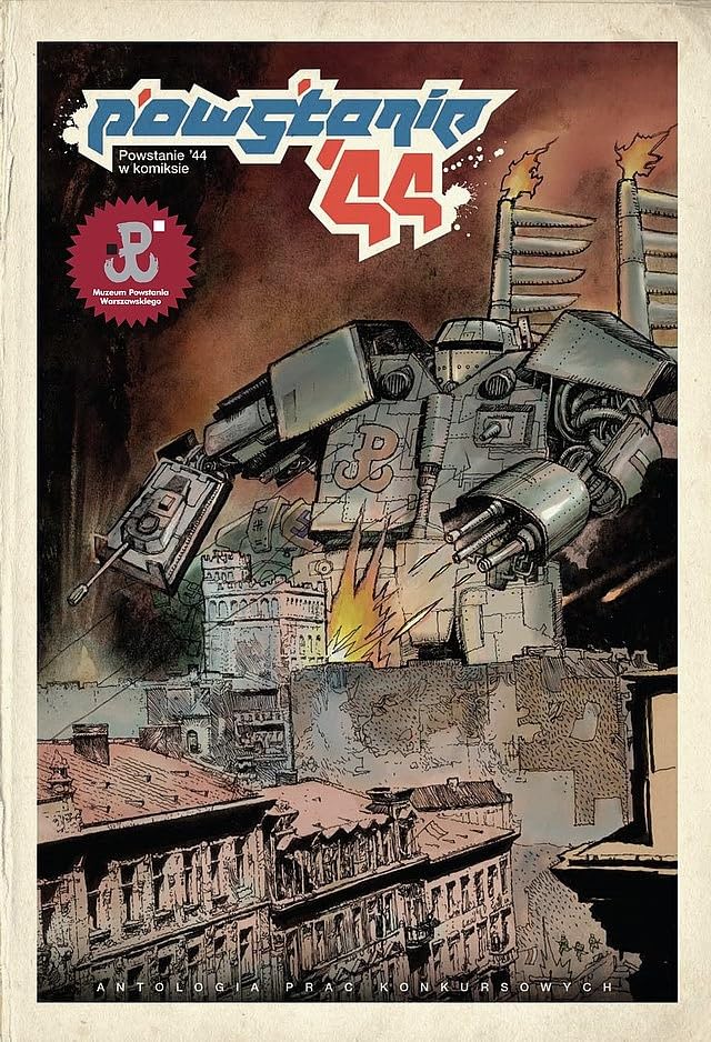 Antologia prac konkursowych Powstanie 44 w komiksie book