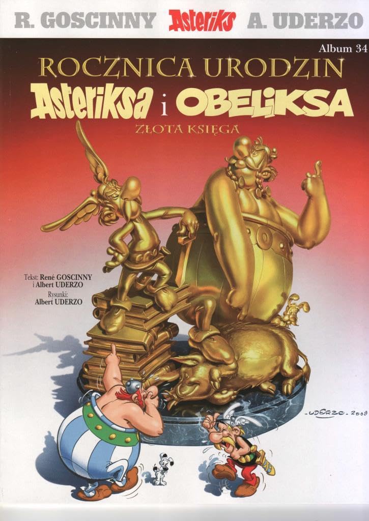 Asteriks 34 Rocznica urodzin Asteriksa i Obeliksa Zlota ksiega Action & Adventure