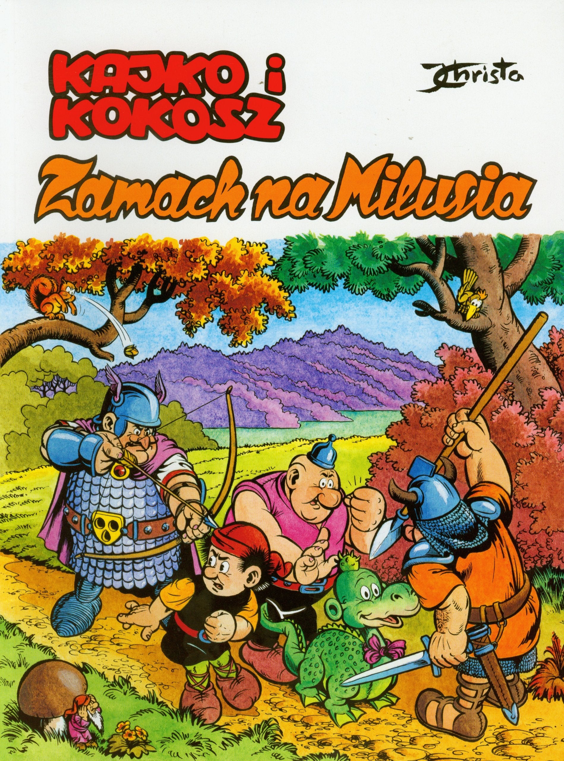 Kajko i Kokosz Zamach na Milusia book