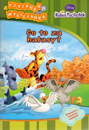 Kubus Puchatek. Co to za halasy? Czytanka-wyklejanka Books