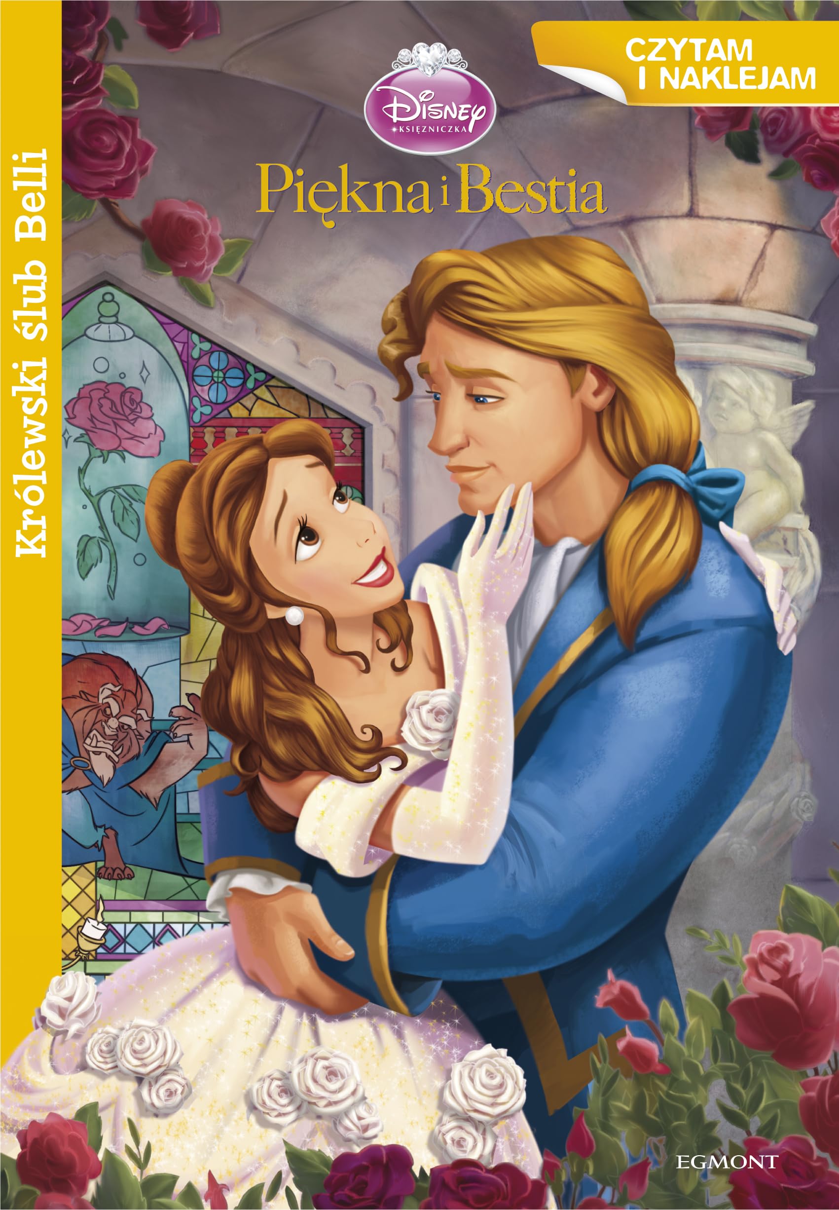 Czytam i naklejam Królewski ślub Belli (KSIĘŻNICZKI) Books