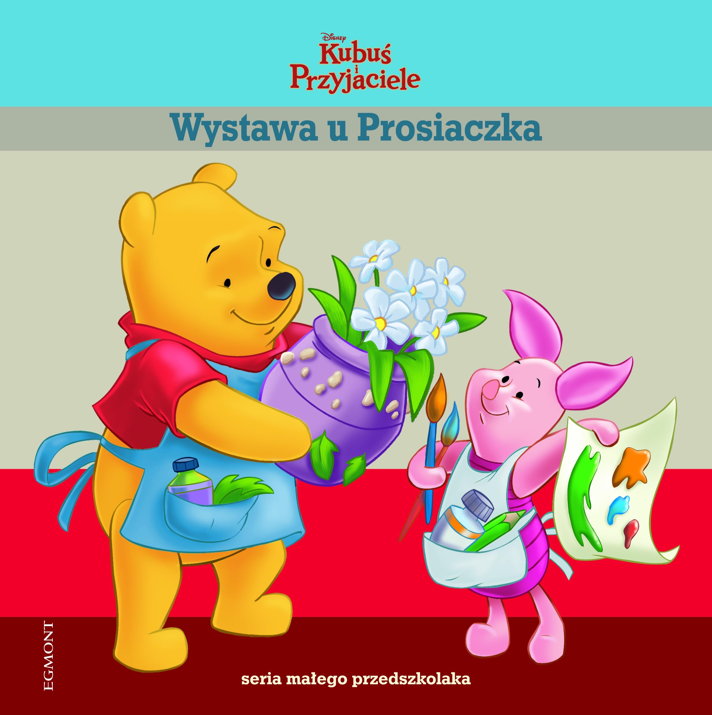Wystawa u Prosiaczka Seria malego przedszkolaka book