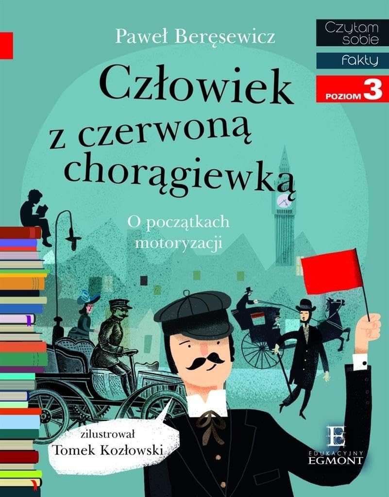 CzĹ owiek Z Czerwoną Chorągiewką Czytam Sobie Poziom 3 - PaweĹ Baręsewicz Books