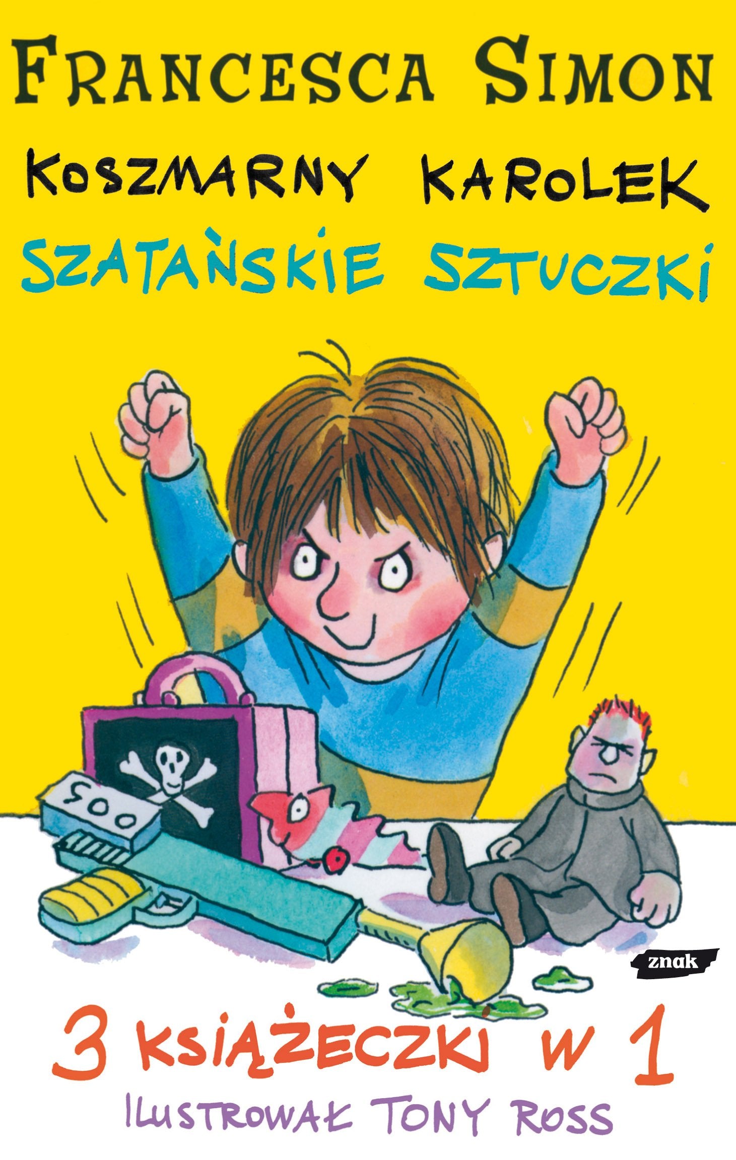 Koszmarny Karolek Szatańskie sztuczki z płytą CD Books