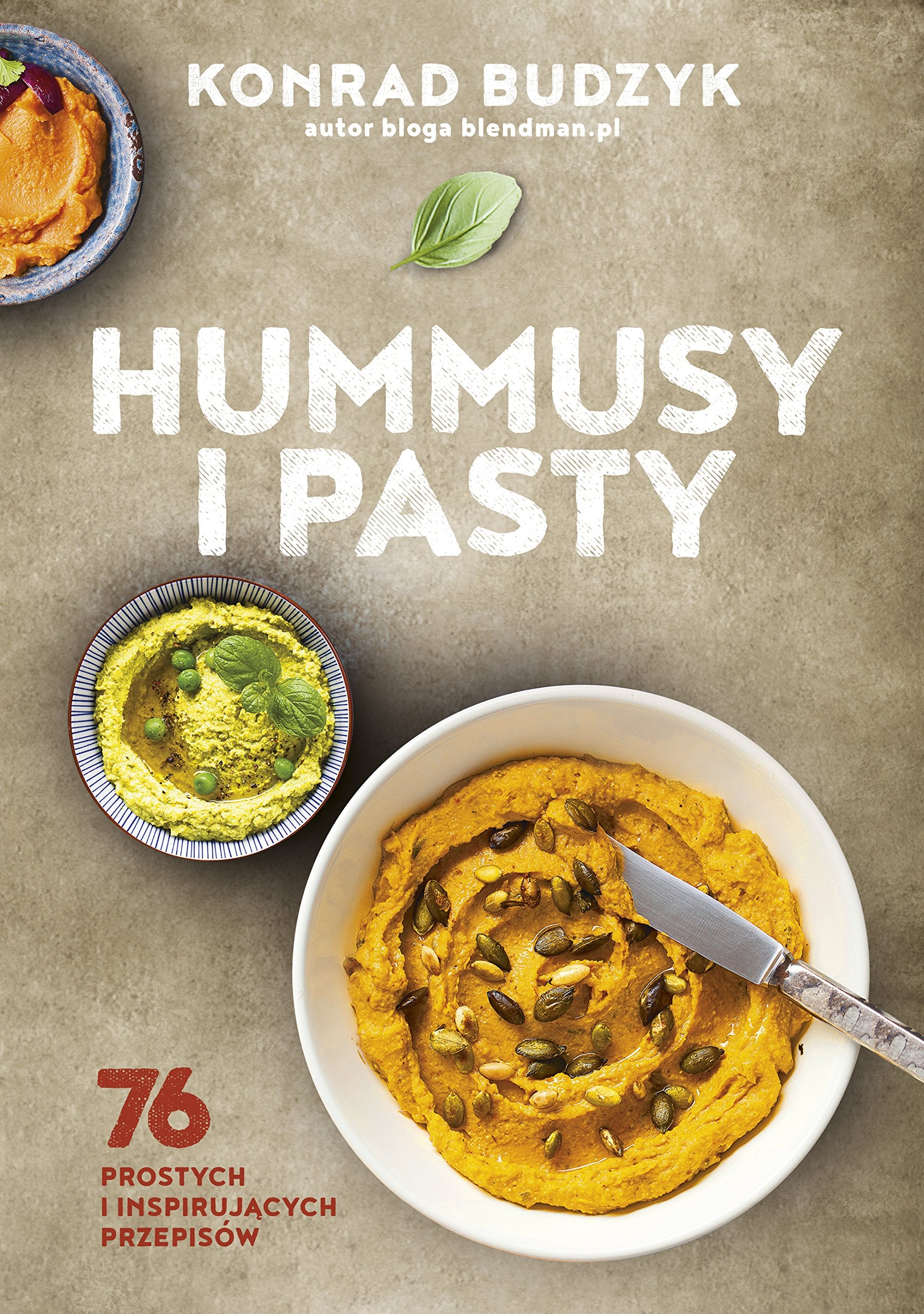 Hummusy i pasty Cooking & Enjoying Books