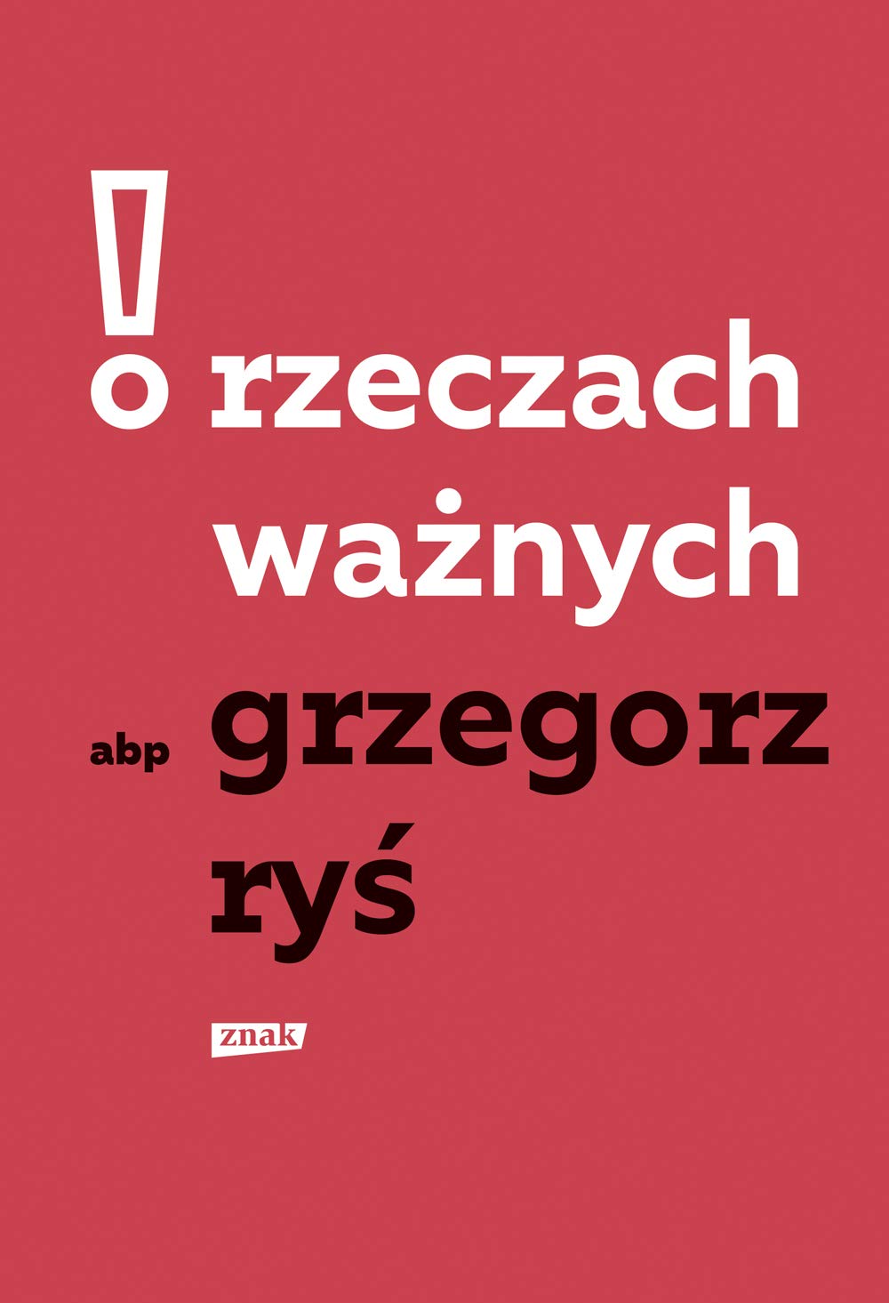 O rzeczach ważnych Books