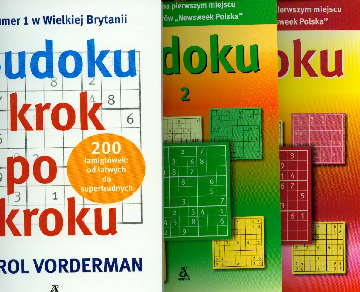Sudoku krok po kroku (PAKIET) Books