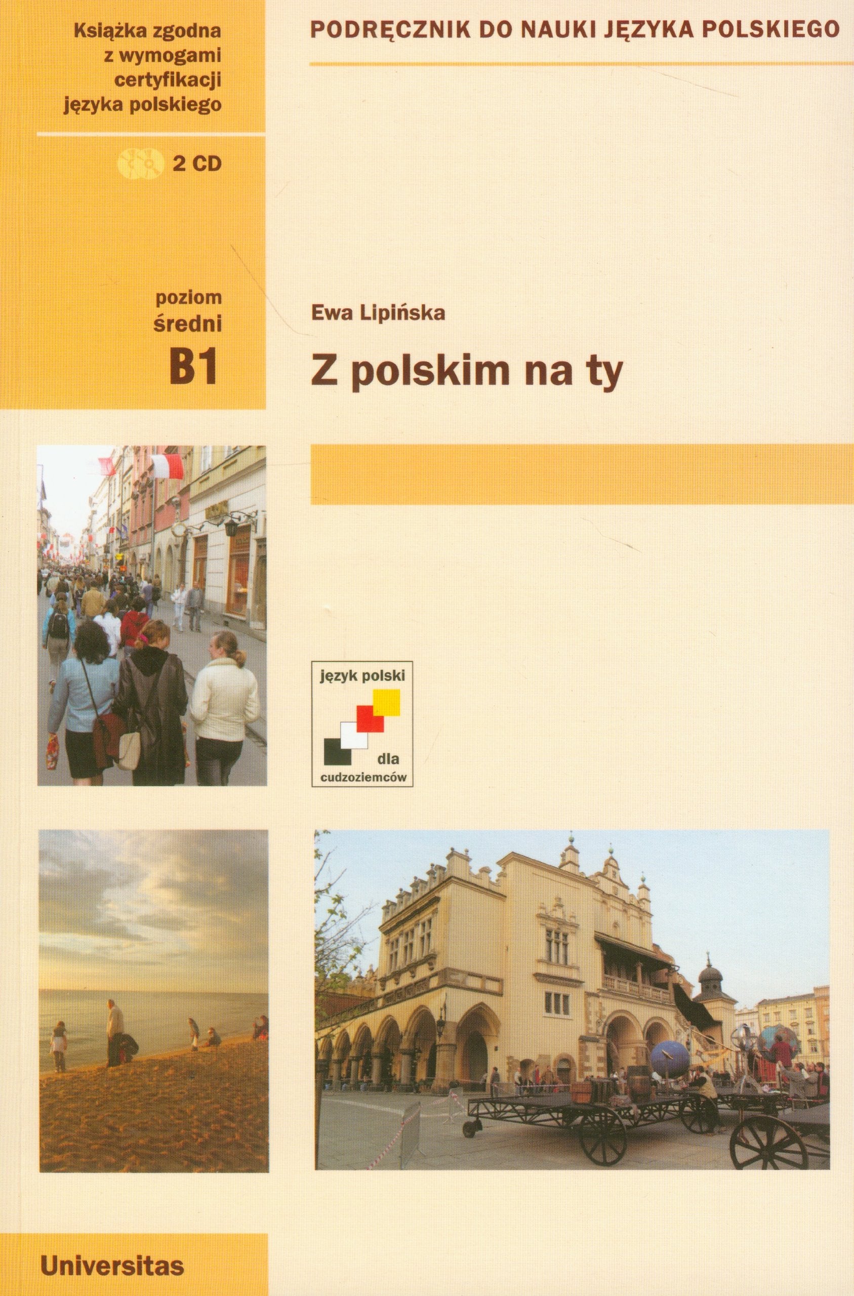 Z polskim na Ty z plyta CD: poziom sredni B1 book
