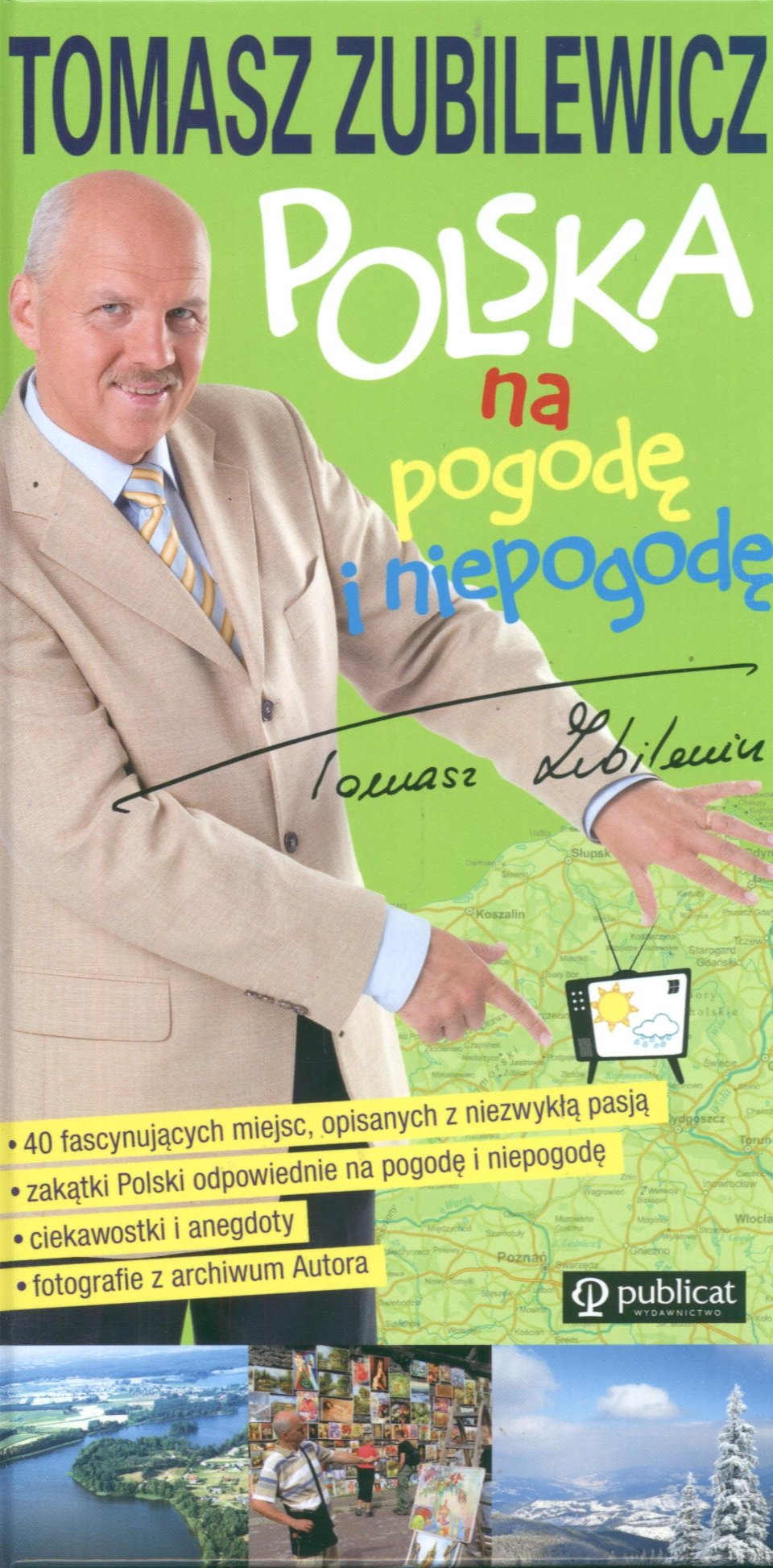 Polska na pogodę i niepogodę Books