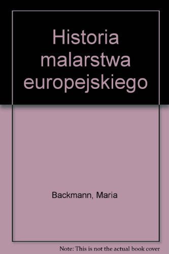 Historia malarstwa europejskiego Books
