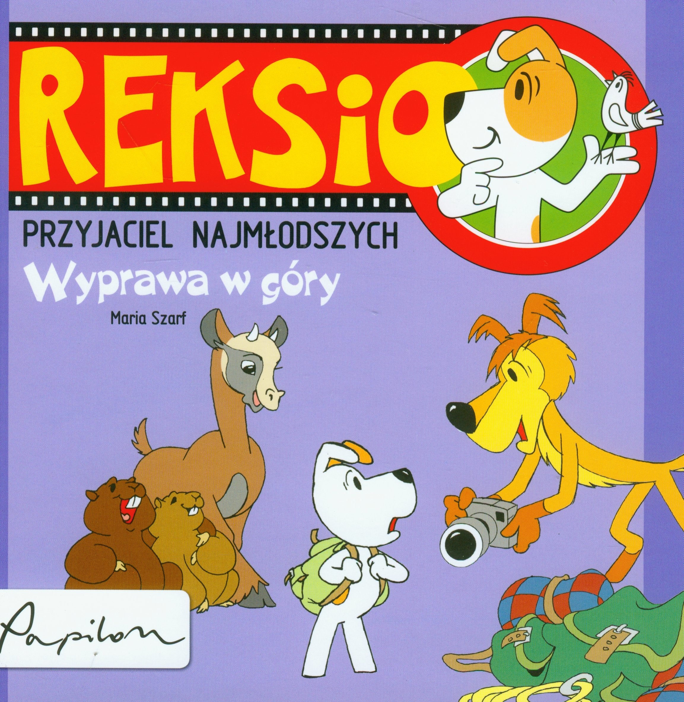 Reksio Przyjaciel najmłodszych Wyprawa w góry Books