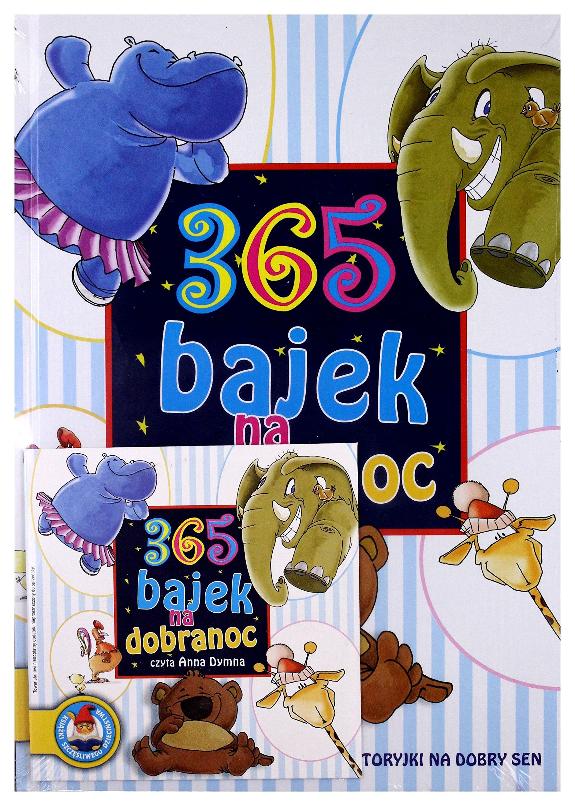 365 bajek na dobranoc. Do poczytania i posĹuchania ksiÄĹzka + pĹyta Books