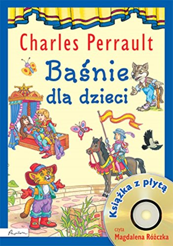 Basnie dla dzieci Charles Perrault Ksiazka z plyta CD book