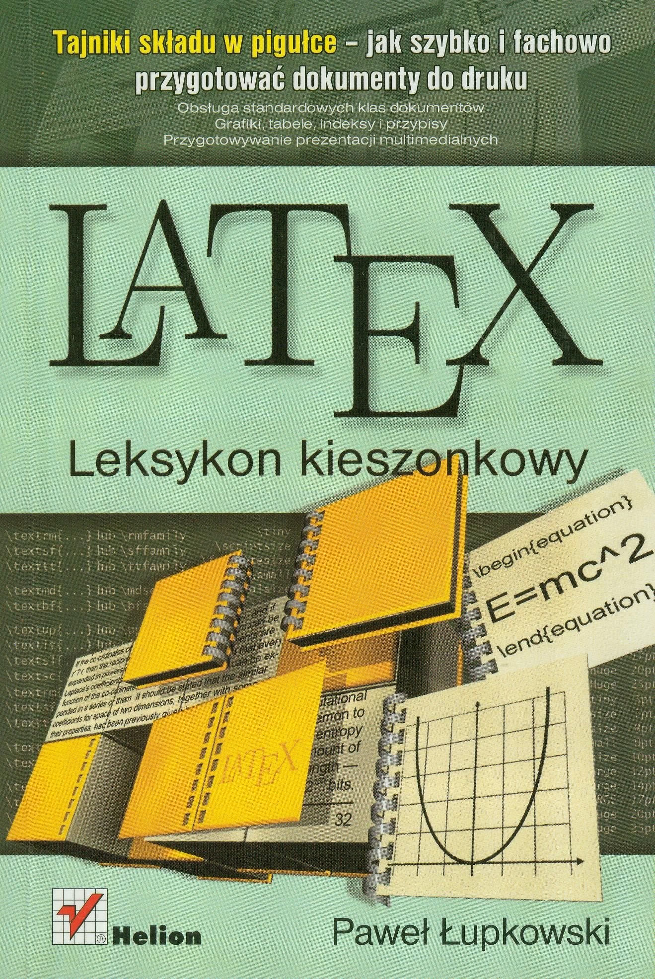 LaTeX: Leksykon kieszonkowy Books