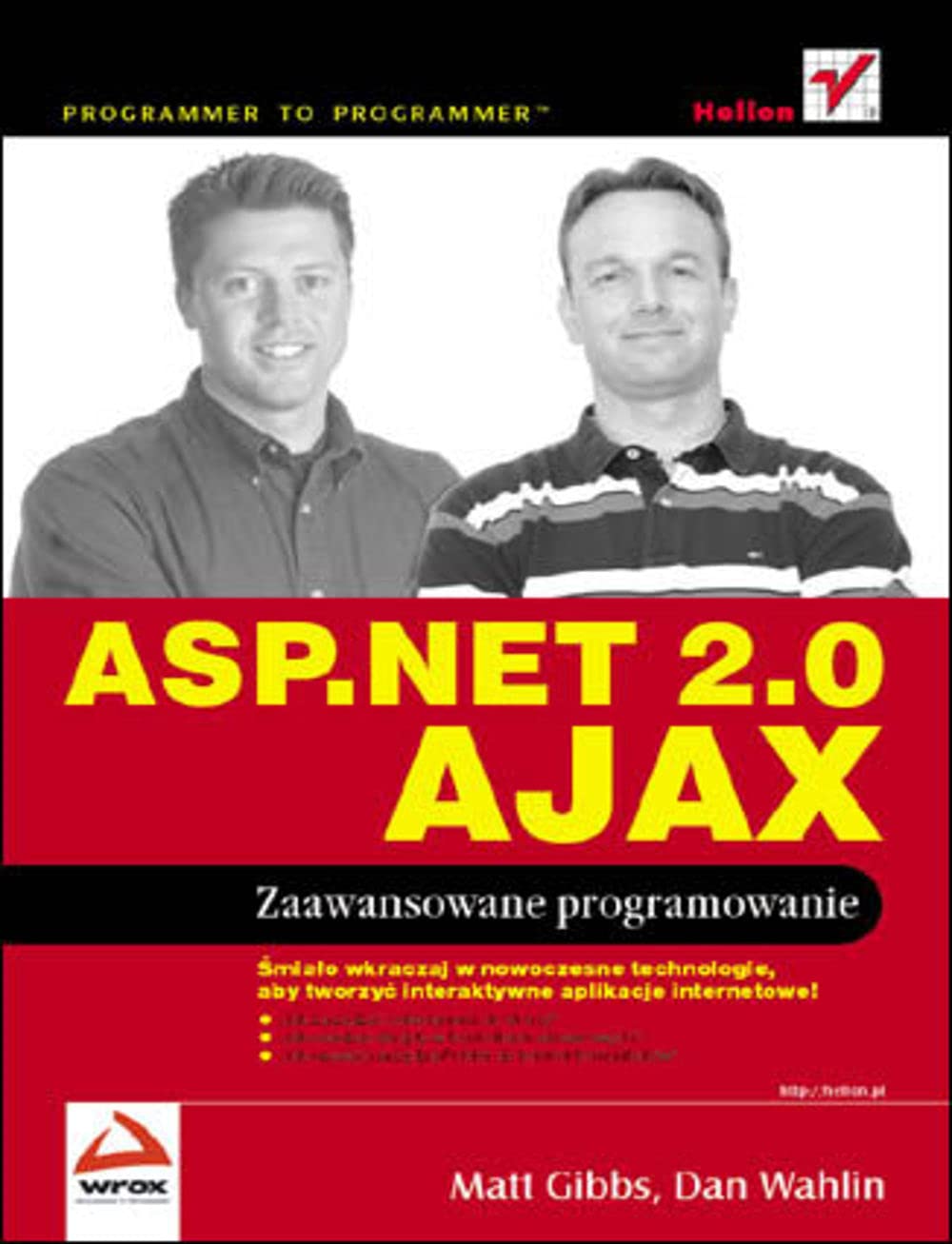 ASP.NET 2.0 AJAX. Zaawansowane programowanie Computer Science