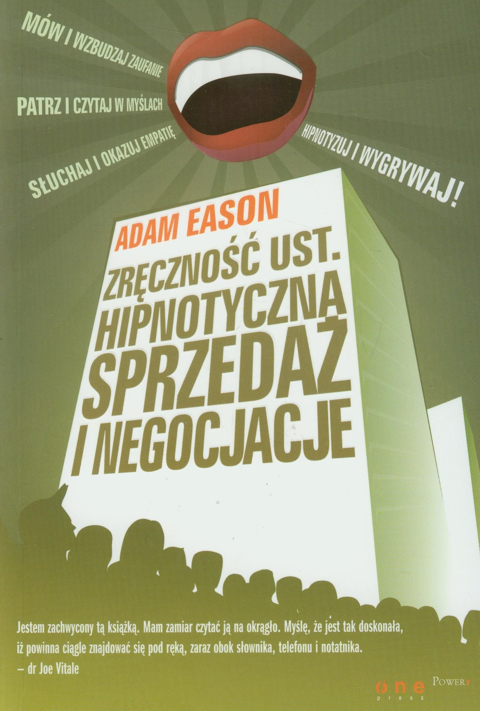 Zręczność ust Hipnotyczna sprzedaż i negocjacje Books