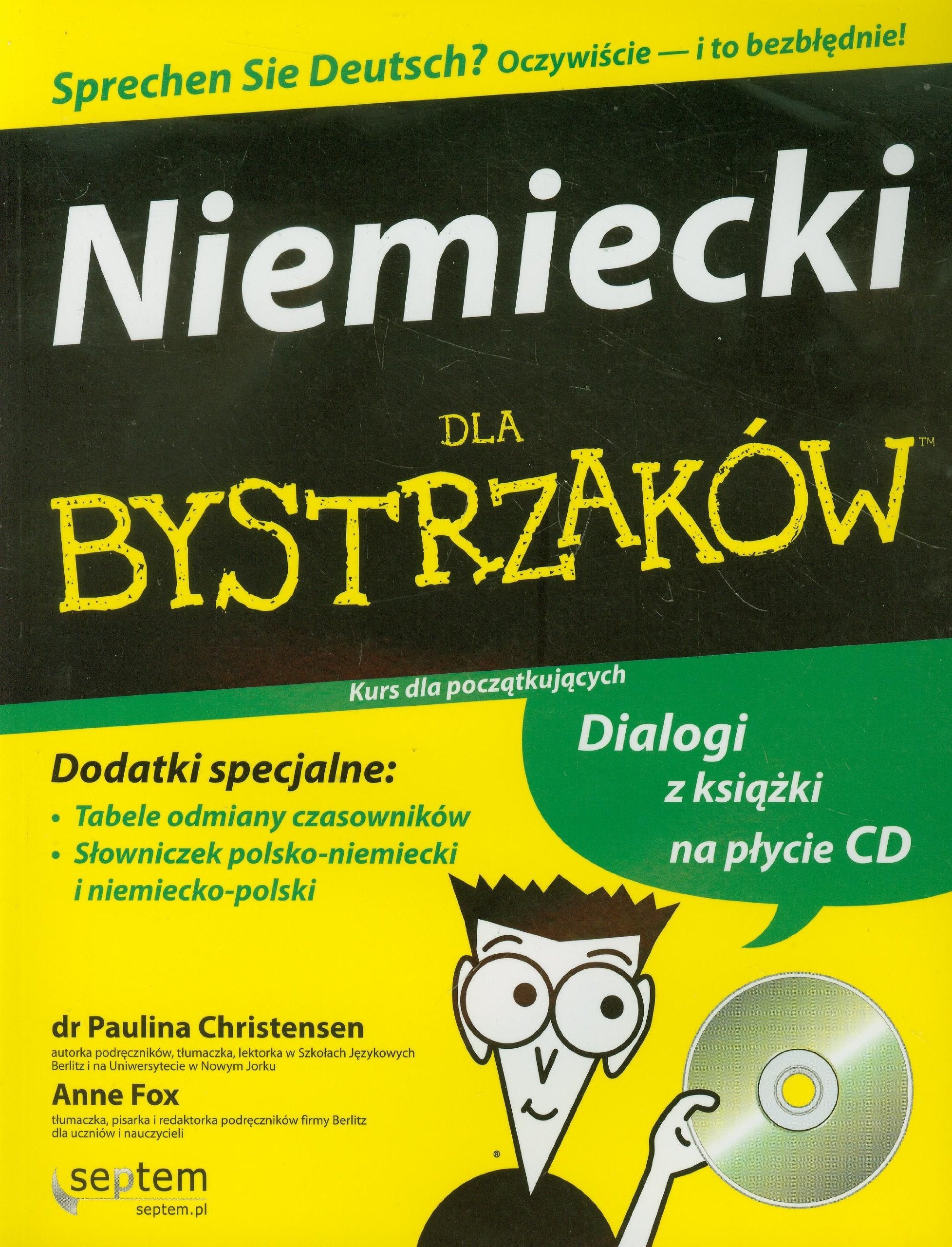 Niemiecki dla bystrzaków: Kurs dla początkujących. Dialogi z książki na płycie CD Books
