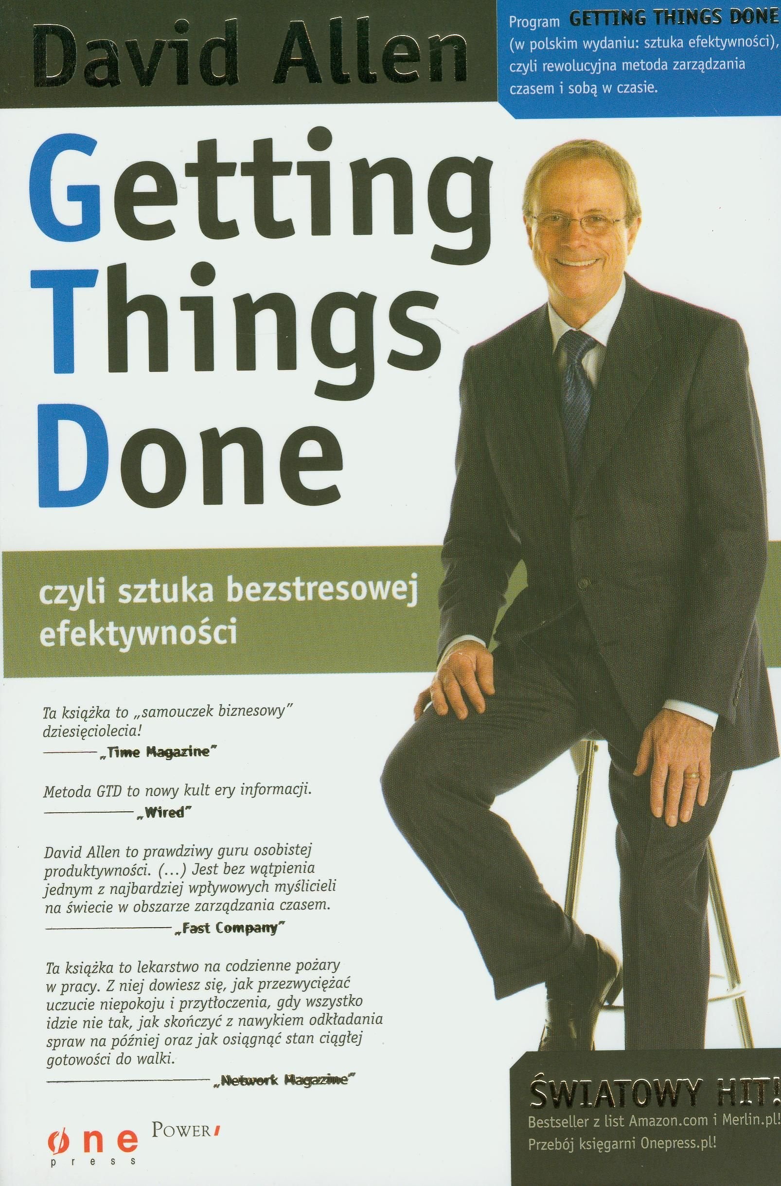 Getting Things Done: czyli sztuka bezstresowej efektywności Books