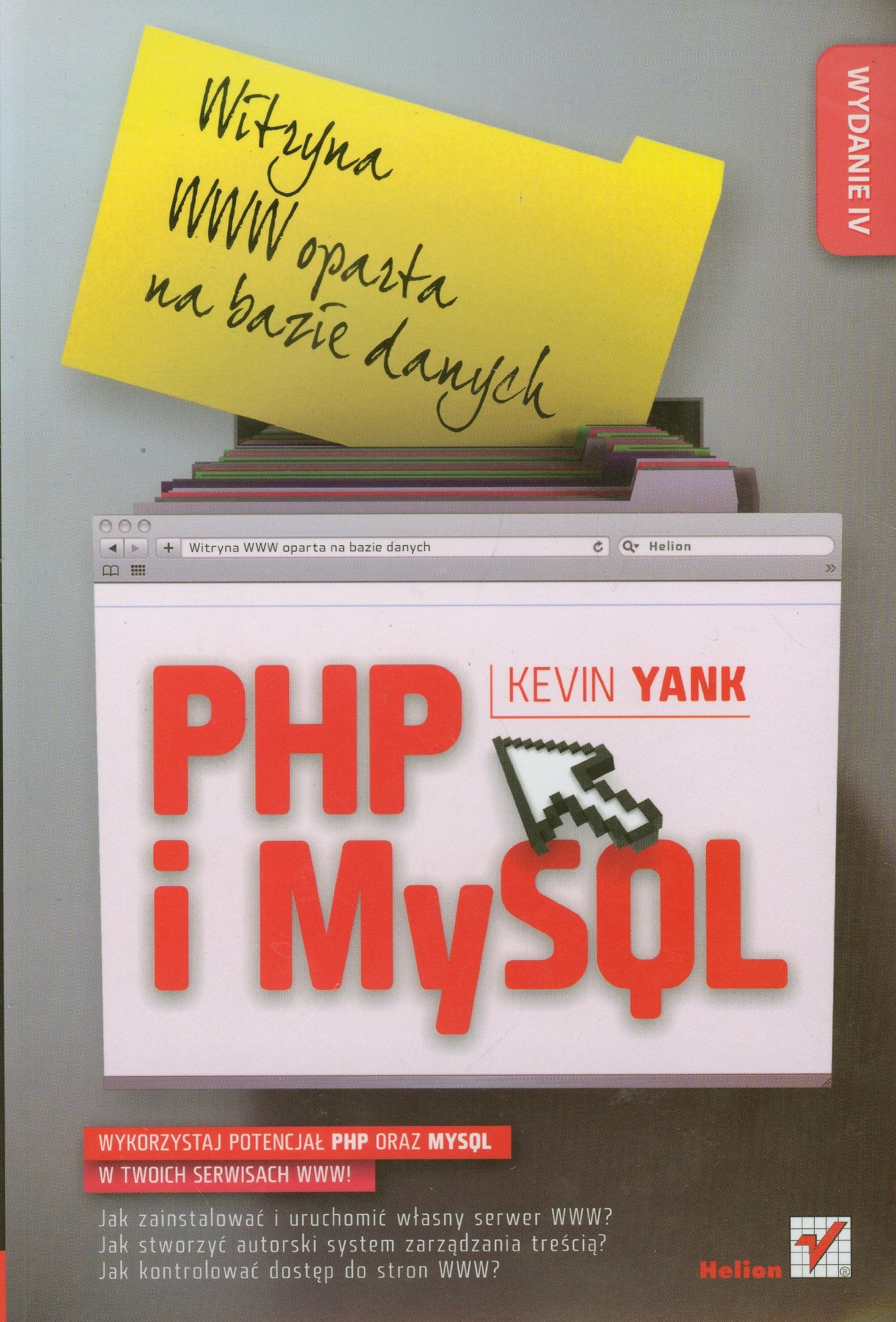 PHP i MySQL: Witryna WWW oparta na bazie danych Computer Science