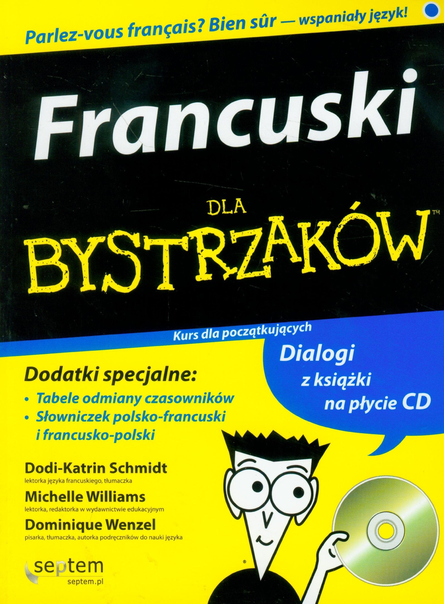 Francuski dla bystrzaków z płytą CD: Kurs dla początkujących Books