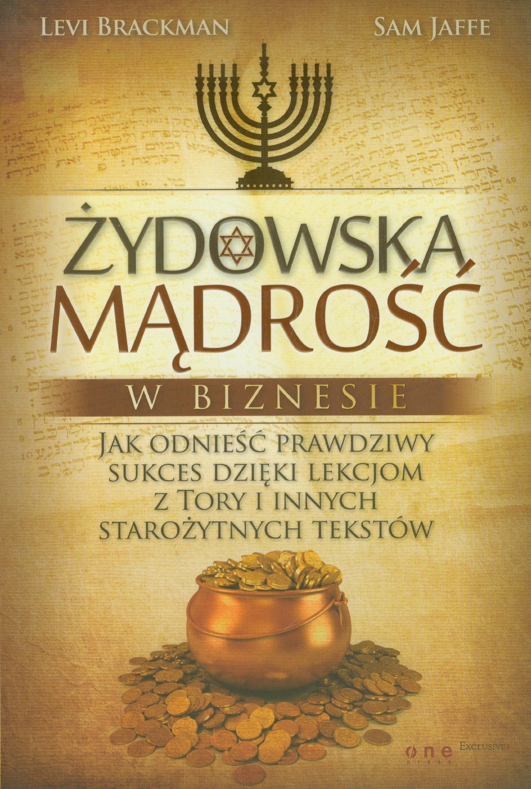 Żydowska mądrość w biznesie: Jak odnieść prawdziwy sukces dzięki lekcjom z Tory i innych starożytnych tekstów Books