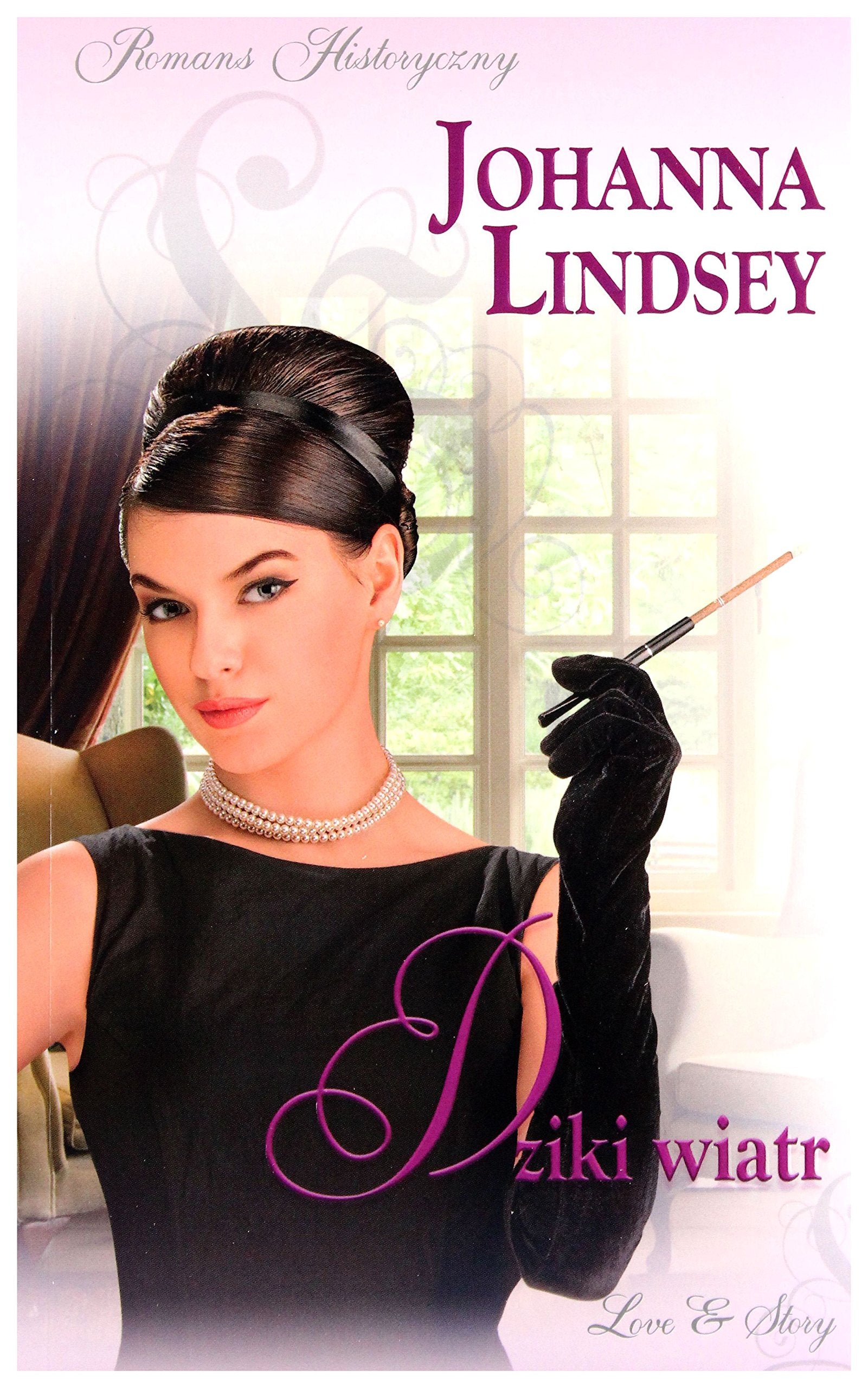 Romans historyczny 61: Dziki wiatr - Johanna Lindsey book