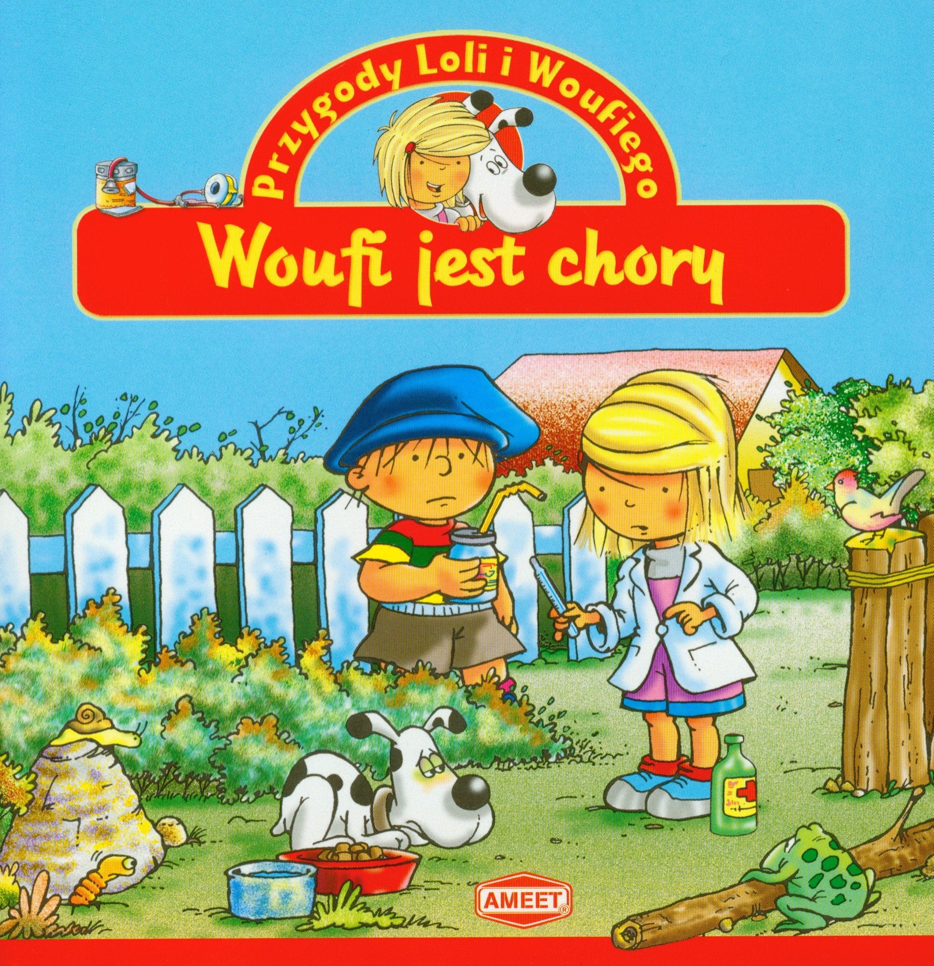 Przygody Loli i Woufiego Woufi jest chory: WL-2 Books