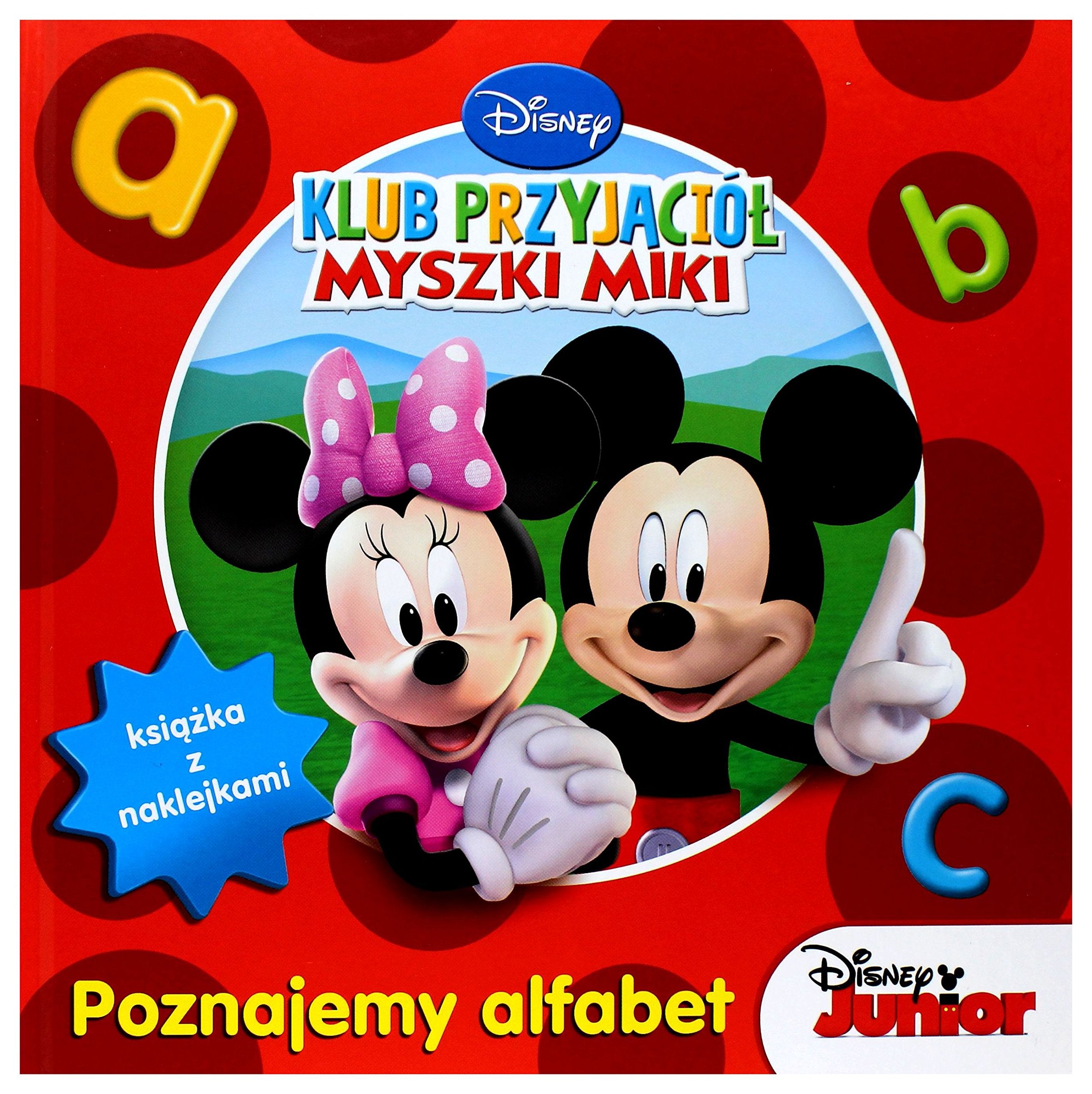 Klub PrzyjaciĂlĹ Myszki Miki. Poznajemy alfabet book