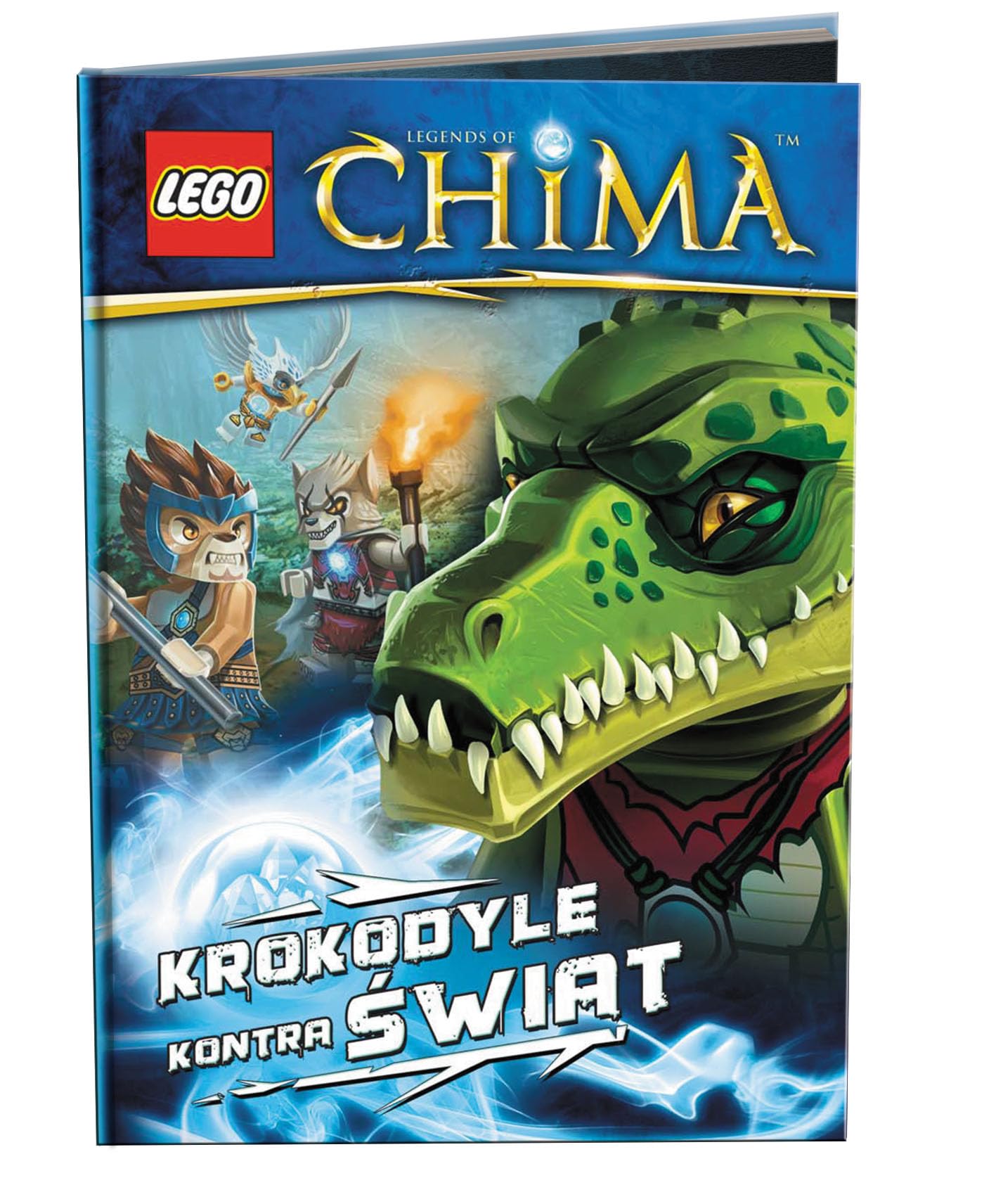 LEGO ® Legends of Chima.Krokodyle kontra Ĺ wiat Books