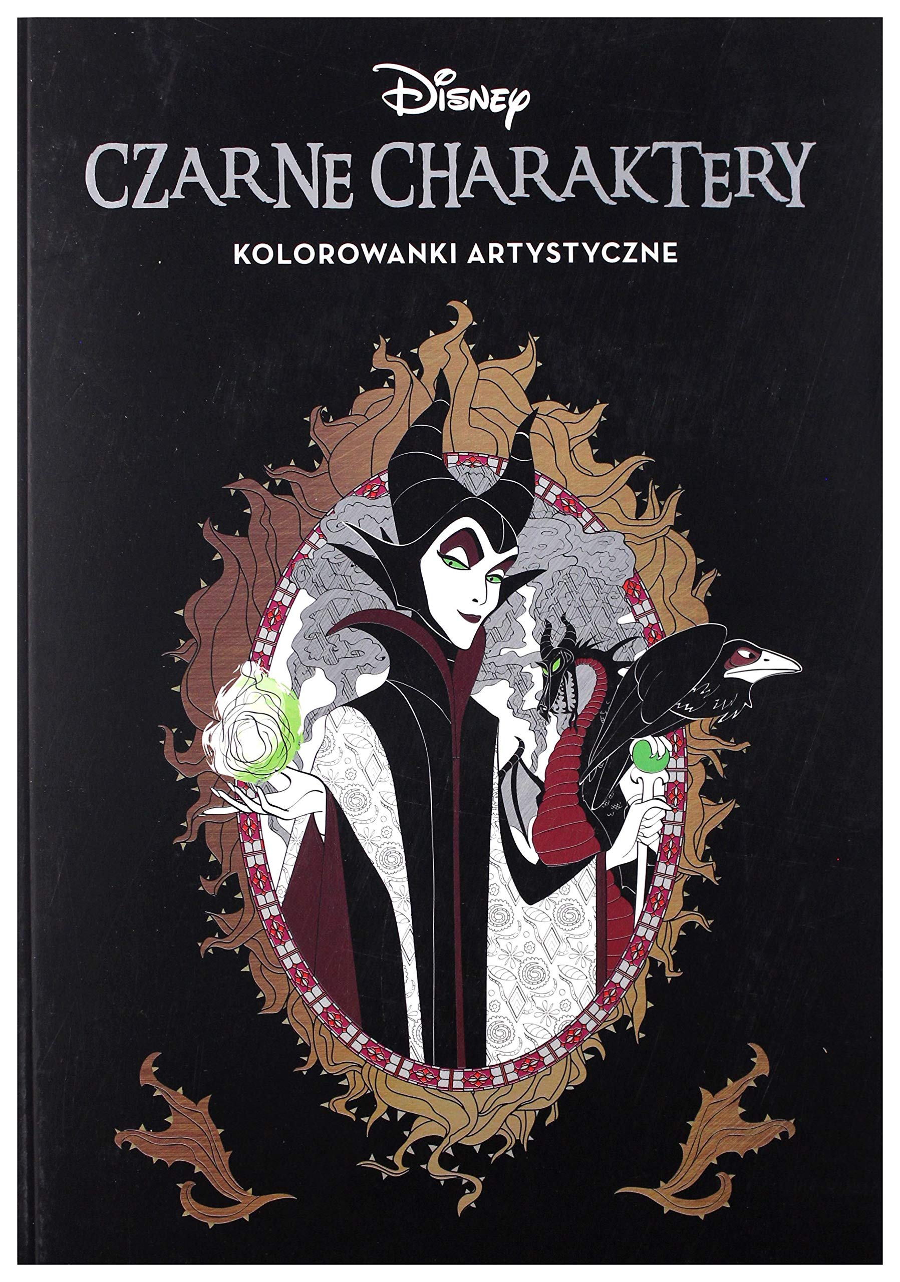 Kolorowanki artystyczne. Czarne charaktery book