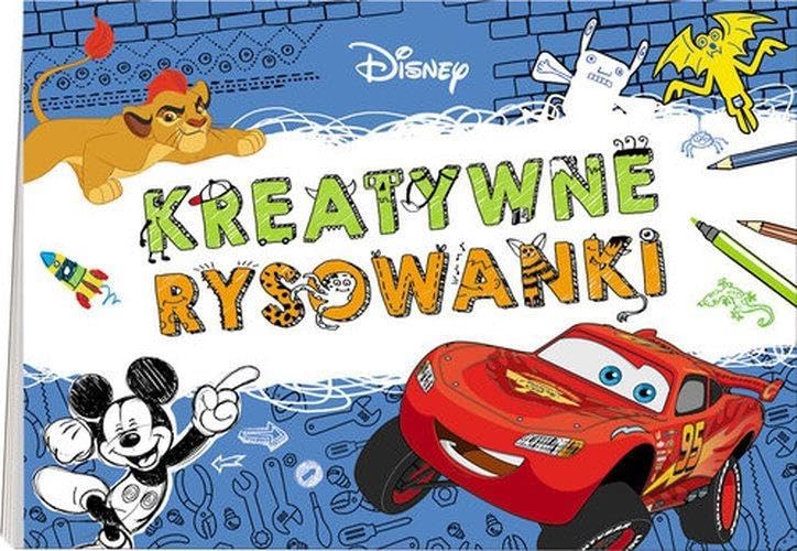 Disney Filmy Kreatywne rysowanki book