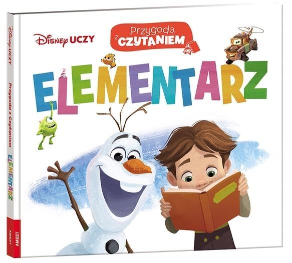Disney Uczy. Przygoda z Czytaniem. Elementarz Books