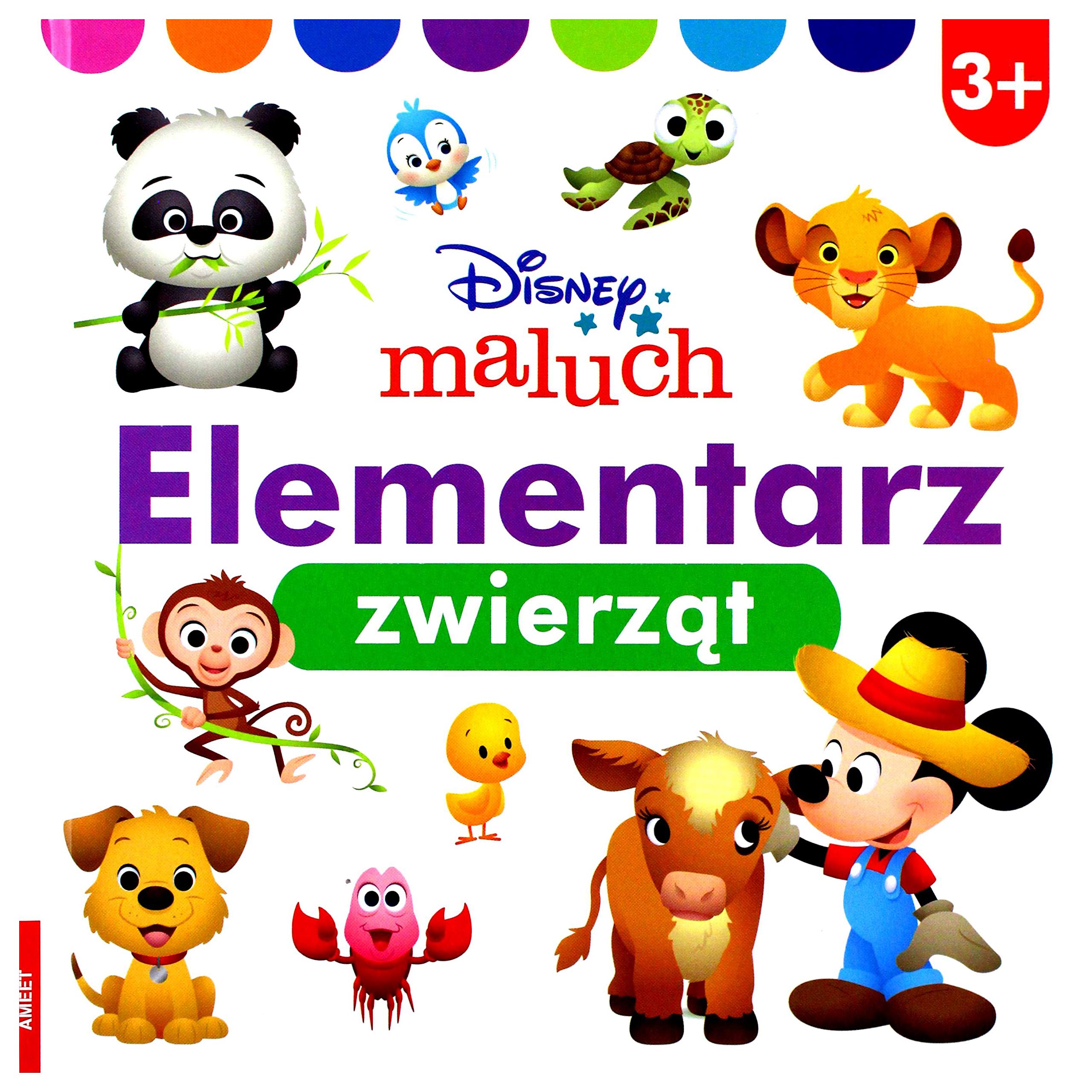 Disney Maluch Elementarz zwierząt Books