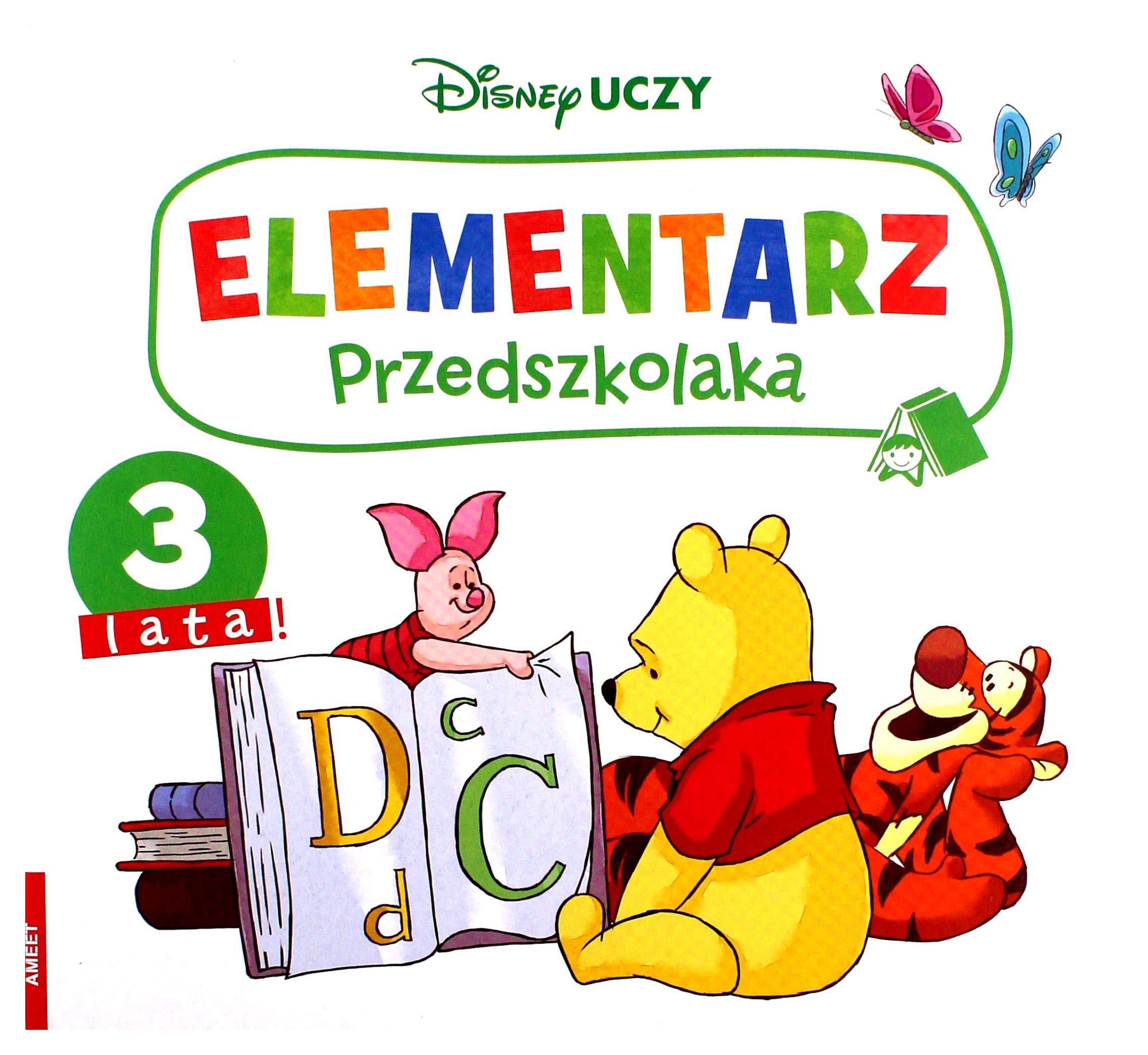 Disney Uczy. KubuĹ i przyjaciele. Elementarz przedszkolaka 3 lata Books