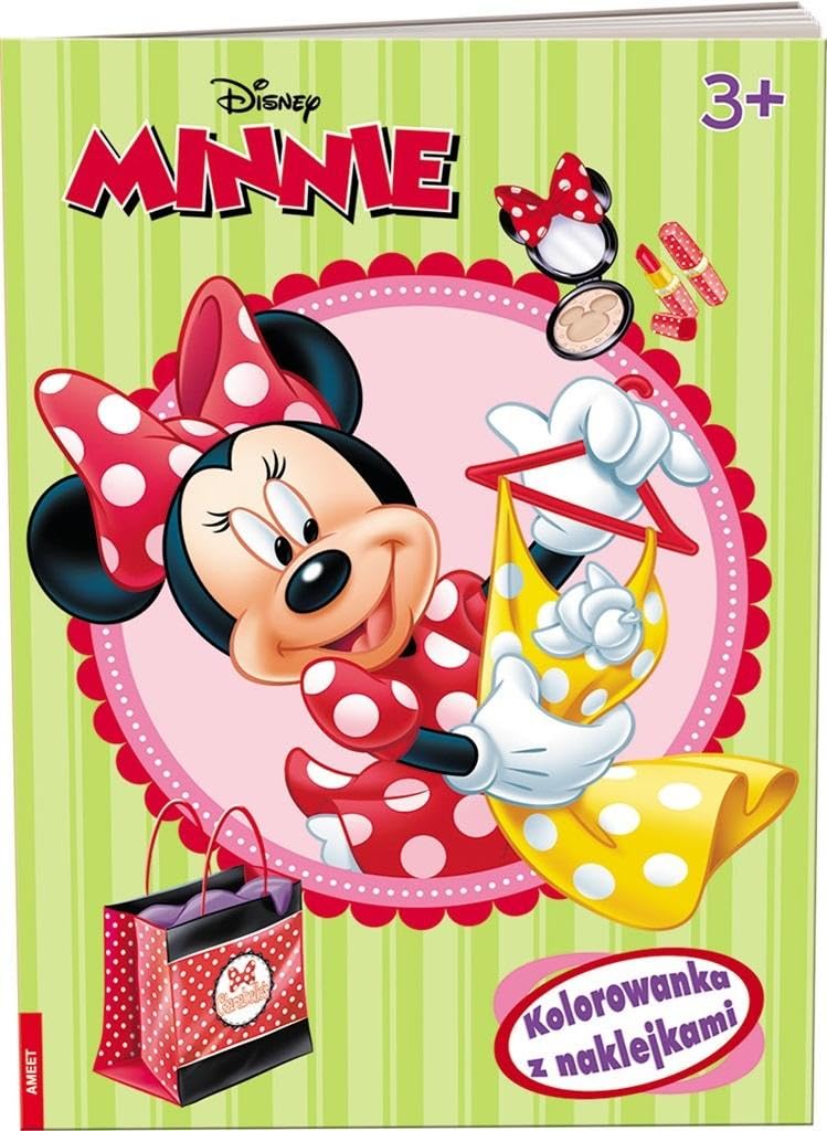 Minnie Kolorowanka z naklejkami Books