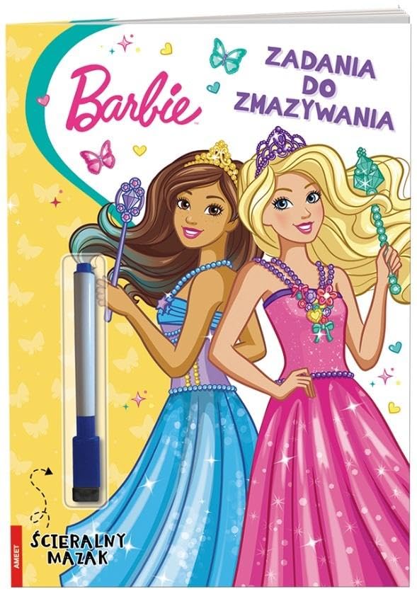 Barbie Dreamtopia Zadania do zmazywania Books