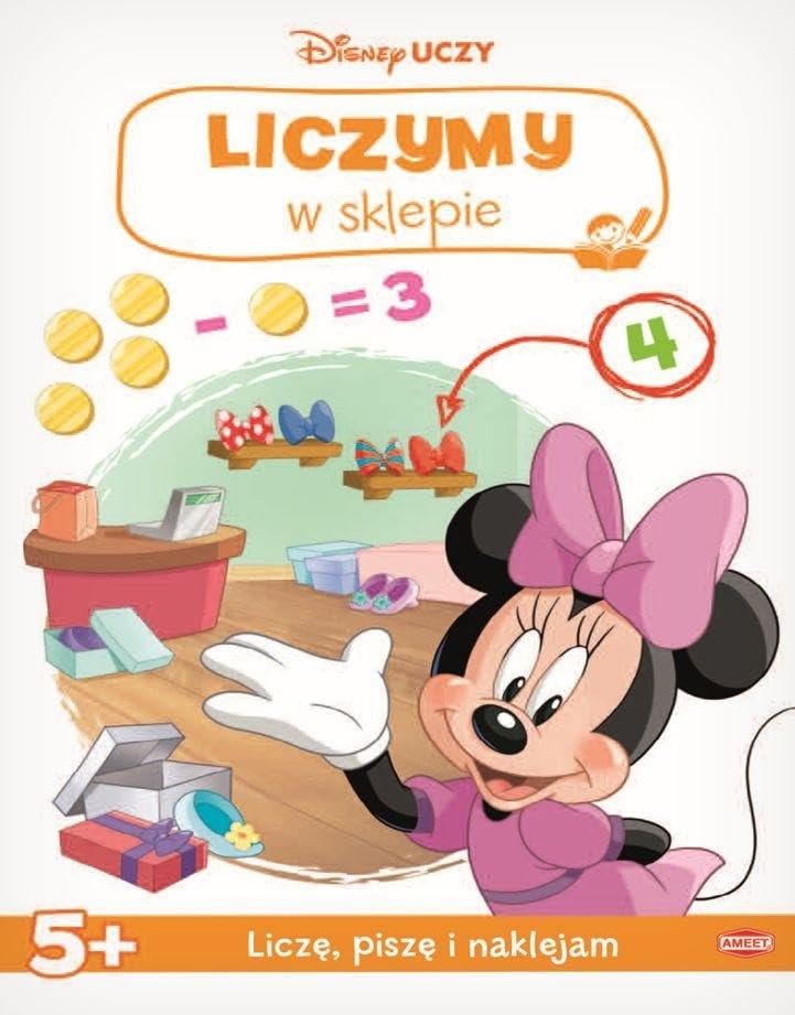 Disney Uczy Minnie Liczymy W Sklepie book
