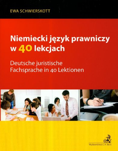 Product Image: Niemiecki jezyk prawniczy w 40 lekcjach